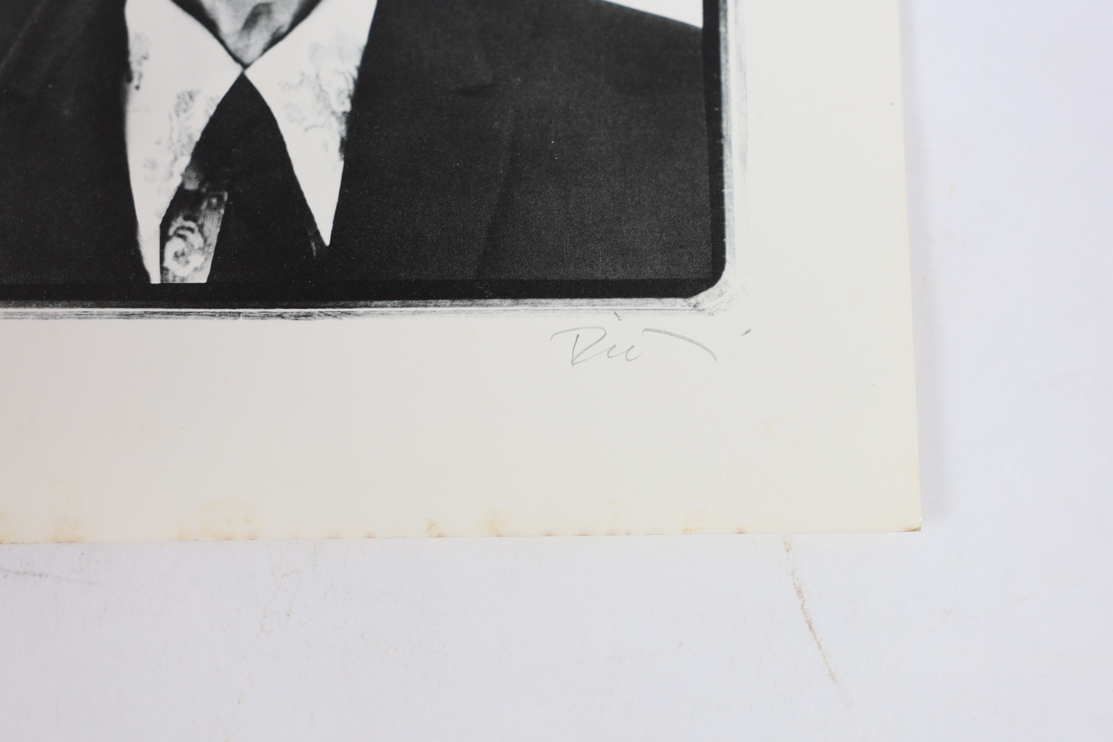 Richard Avedon (American, 1923-2004), 'Jacob Israel Avedon photography by Richard Avedon, Museum of Modern Art, New York 1974', invitation to the Exhibition and an Exhibition poster, poster 64 x 57cm, invitation 18 x 18c